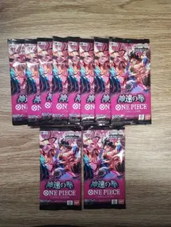 ONE PIECE カードゲーム 神速の拳 10パック バラ