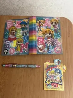 【3点セット】ちゃお　付録　きらりんレボリューション　カードホルダー　平成
