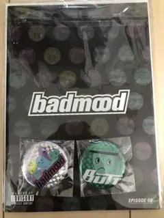 【新品】badmood 缶バッジu0026コミックセット