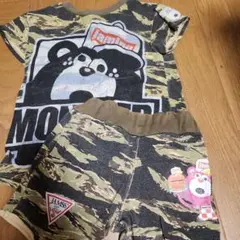 JAM 迷彩柄 Tシャツ ショートパンツ セット 100cm