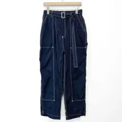 美品 キャナルジーン SUPERTHANKS テクニカルペインタートラウザー