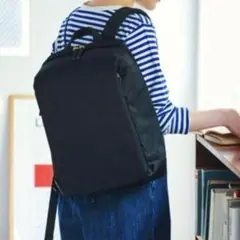 値下げします【美品】アフタヌーンティー　無重力リュック　黒