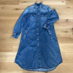 MM6 デニムシャツワンピース