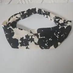 花柄ヘアバンド