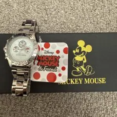 Mickey Mouseのリミテッドエディションのステンレススチール製時計