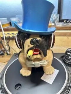 希少 非売品 Technics テクニクス 犬 ブルドッグ 2匹 置物 セット 希少 非売品 Technics テクニクス 犬 ブルドッグ 2匹 置物 セット