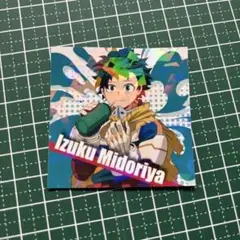 レア　僕のヒーローアカデミア 緑谷出久 ステッカー No.021