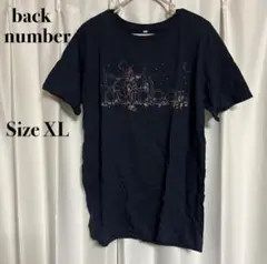 back number バックナンバー 怪盗Tシャツ 半袖 XL ネイビー 紺
