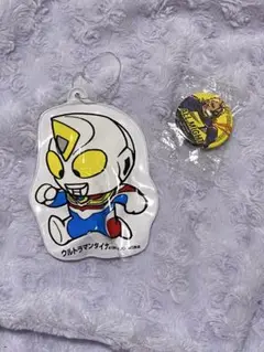 ウルトラマン オールマイト バルーンファンタジー 僕のヒーローアカデミア缶バッジ