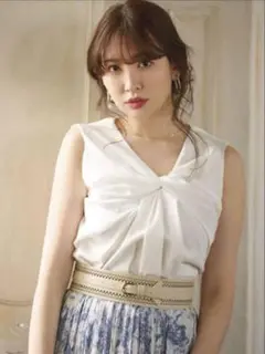 Herlipto Twisted Silkette Jersey Top