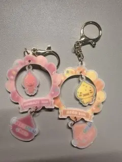 しずくちゃん ゆらゆらキーホルダー はなぢくん アセオ君 ガチャガチャ