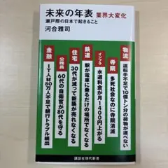 未来の年表 業界大変化 瀬戸際の日本で起きること
