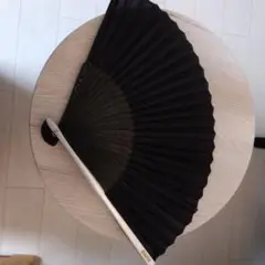BMW 扇子 黒 ケース付き