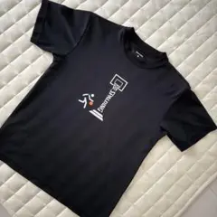 SPALDING バスケットボールTシャツ ブラック 150