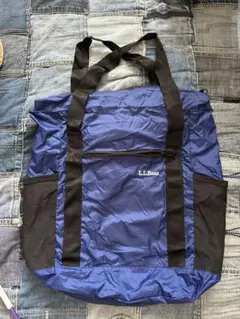 L.L.Bean 折りたたみバッグ 青