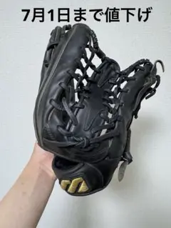 状態考慮 ミズノプロ グローブ ビッグエム 希少 超希少 ミズノプロ ビックM 支給品 プロ 実使用 硬式 グローブ