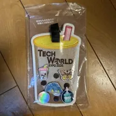 大阪関西万博　タピオカワッペン TECH WORLD EXPO 2025