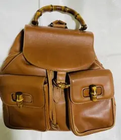 ★グッチ★GUCCI★バンブー★リュック★状態良好★本物★正規品★