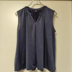 ユニクロ UNIQLO ノースリーブブラウス 涼しげ 薄手