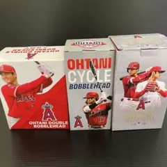 大谷翔平、MLBボブルヘッド、ロサンゼルス・エンゼルス、SGA、3体セット
