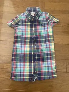 早い者勝ち！最終値下げ！良品！ラルフローレン　ロンパース　12M