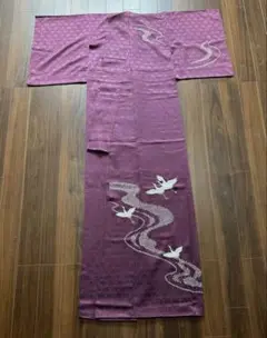 正絹　着物　付け下げ