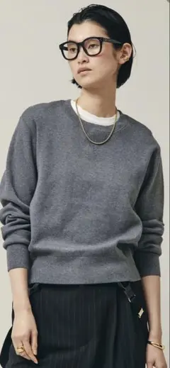 24SS 【カレンソロジー】クリーミーコットンプルオーバー 長袖カットソー 24SS 【カレンソロジー】クリーミーコットンプルオーバー 長袖