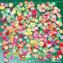 フルーツ！300枚！カット済み　スライス棒　レジン　デコ