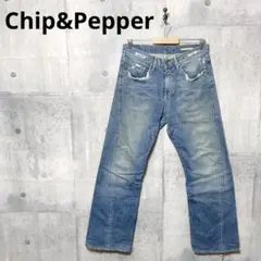 Chip&Pepper チップ&ペッパー メンズ ストレートデニム ジーンズ