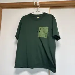 LOGOS Mサイズ ダークグリーン Tシャツ