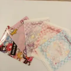 サンリオキャラクターズミニクリアファイルセット 5枚