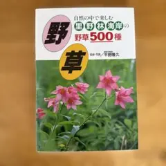 野草 自然の中で楽しむ里・野・林・海岸の 野草500種