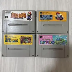 スーパーファミコンソフト4本セット