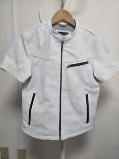 ホワイト メッシュジャケット
