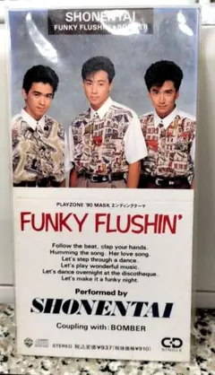 未開封 少年隊 FUNKY FLUSHIN' シングル8センチCD
