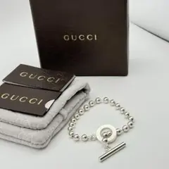 GUCCI SV925チェーン　ブレスレット トグル　箱・袋有り　美品　正規品