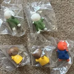 miffy すやすやフレンドFig カプセルトイ 5体セット ガチャガチャ