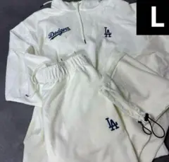 LAドジャース　スウェットパーカー＆スウェットパンツ セットアップ　MLB公式