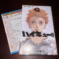 美品　ハイキュー!! 42巻　初版　帯付き