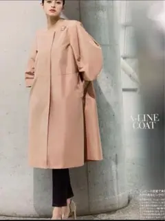 【未使用】フォクシー シルクコート ピンクベージュ 紙タグ付き