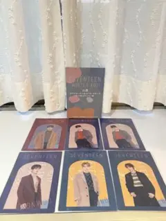 SEVENTEEN WINTER くじ クリアカードとポストカードセット