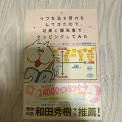 うつを治す努力をしてきたので、効果と難易度でマッピングしてみた