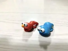 エルモ クッキーモンスター ケーブルフィギュア