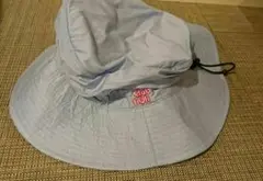 帽子 海 プール フリーサイズ ブルー