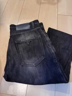 Armani ダークグレー スリムフィットデニム 32