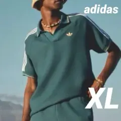 adidas アディダス ワッフルニット ポロ KC0691 半袖 新品未使用