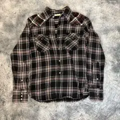 Lee Sportswear フランネルシャツ 黒・赤・白チェック
