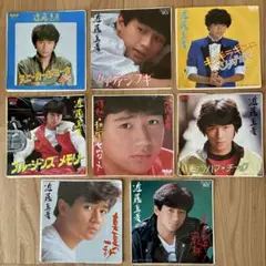 近藤真彦 シングルレコード 8枚セット