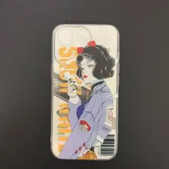 最終価格 アニメ風 iPhone13 Pro クリア ケース 白雪姫 チル