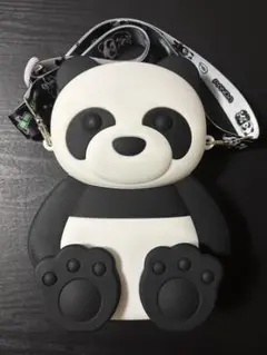 パンダシリコン製ポシェット